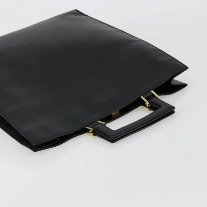 Gucci Vintage tote Leather, Black, Leather, Tote Bag