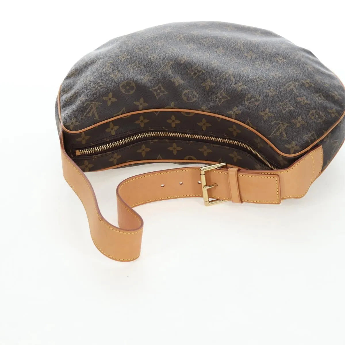 Louis Vuitton Croissant Monogram, Brown, Canvas, Shoulder Bag