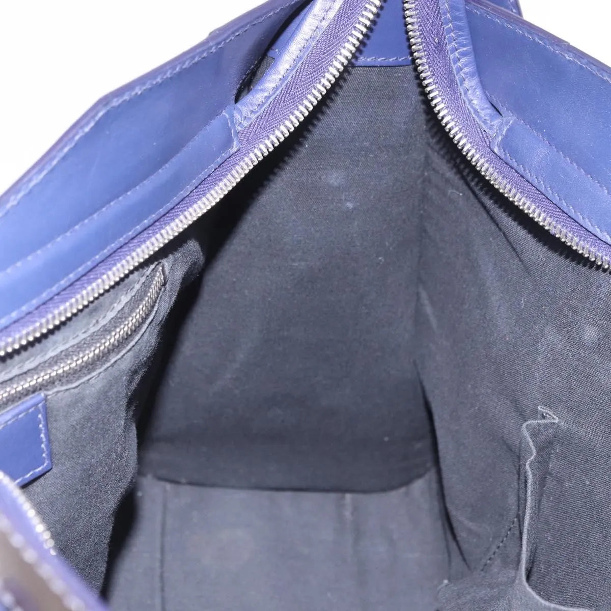 Balenciaga Holiday City Giant Studs Matte Calfskin, Navy, Leather, Handbag