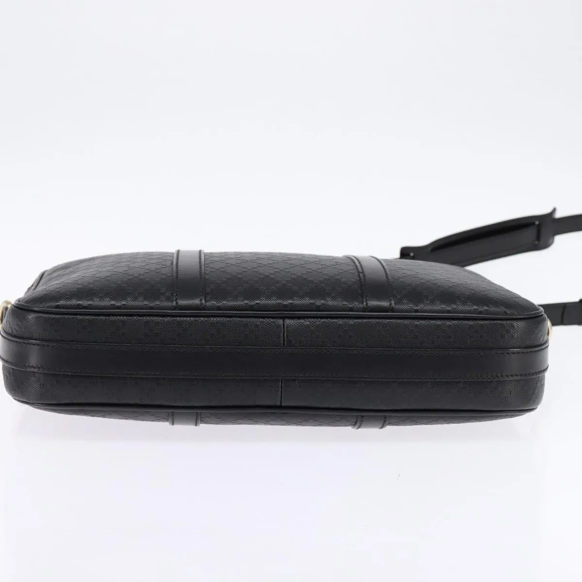 Gucci Bright Convertible Diamante Leather, Black, Leather, Briefcase
