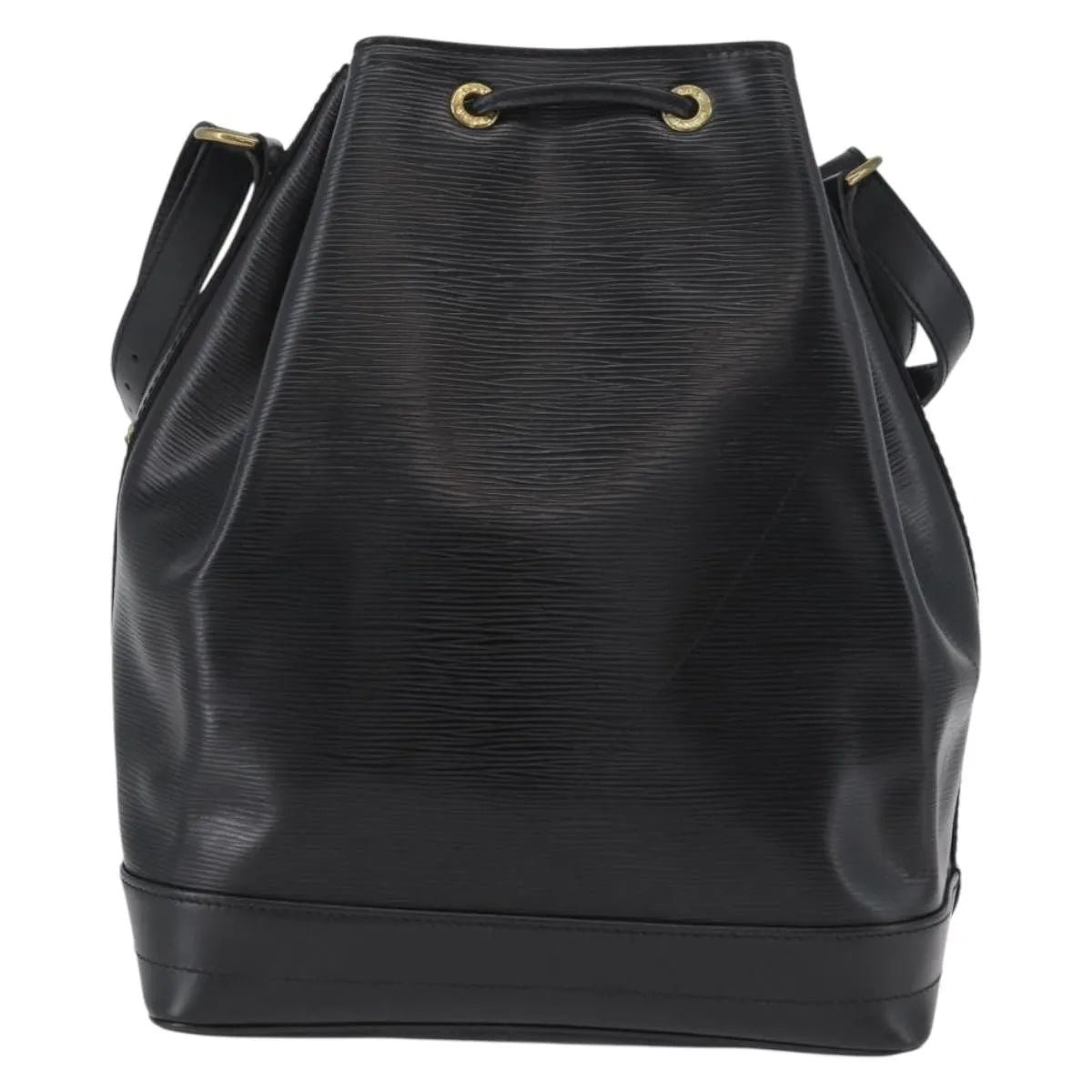 Louis Vuitton Noe Epi Leather, Black, Leather, Shoulder Bag