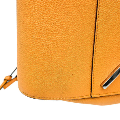 Loewe Hammock Leather, Orange, Leather, Handbag