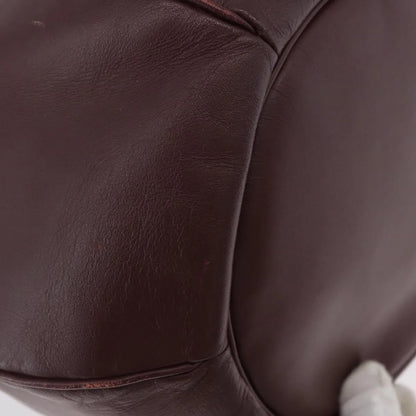 cartier Must de cartier Leather, Burgundy, Leather, Shoulder Bag