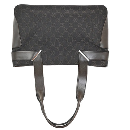 Gucci Vintage GG Coated Canvas, Brown, Canvas, Shoulder Bag