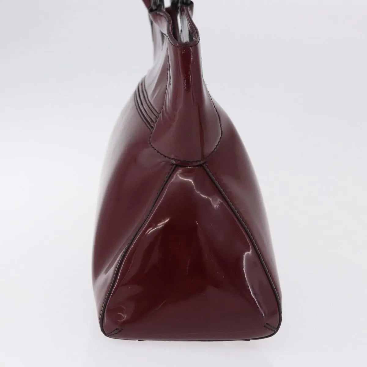 Cartier Marcello Patent leather, Burgundy, Patent Leather, Handbag