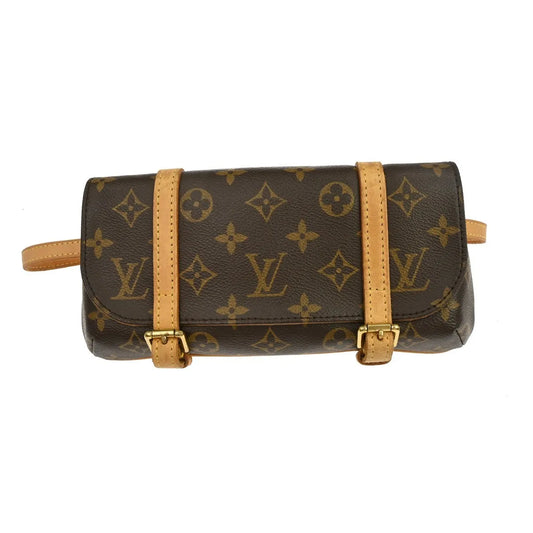 Louis Vuitton Marelle Waist Monogram Canvas, Brown, Canvas, Clutch