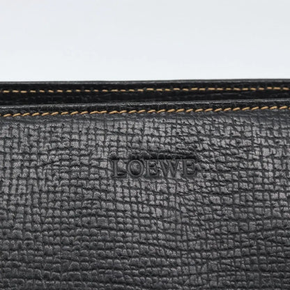 Loewe Vintage Leather, Black, Leather, Tote Bag