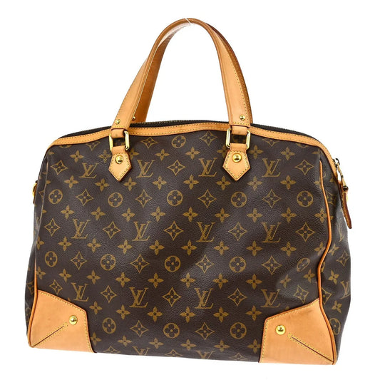 Louis Vuitton Retiro Monogram Canvas, Brown, Canvas, Handbag
