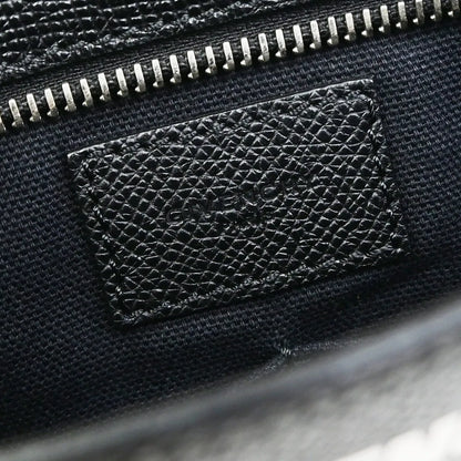 Givenchy Logo Messenger Leather, Black, Leather, Shoulder Bag
