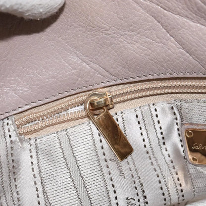 Salvatore Ferragamo Gancini Leather, Pink, Leather, Handbag