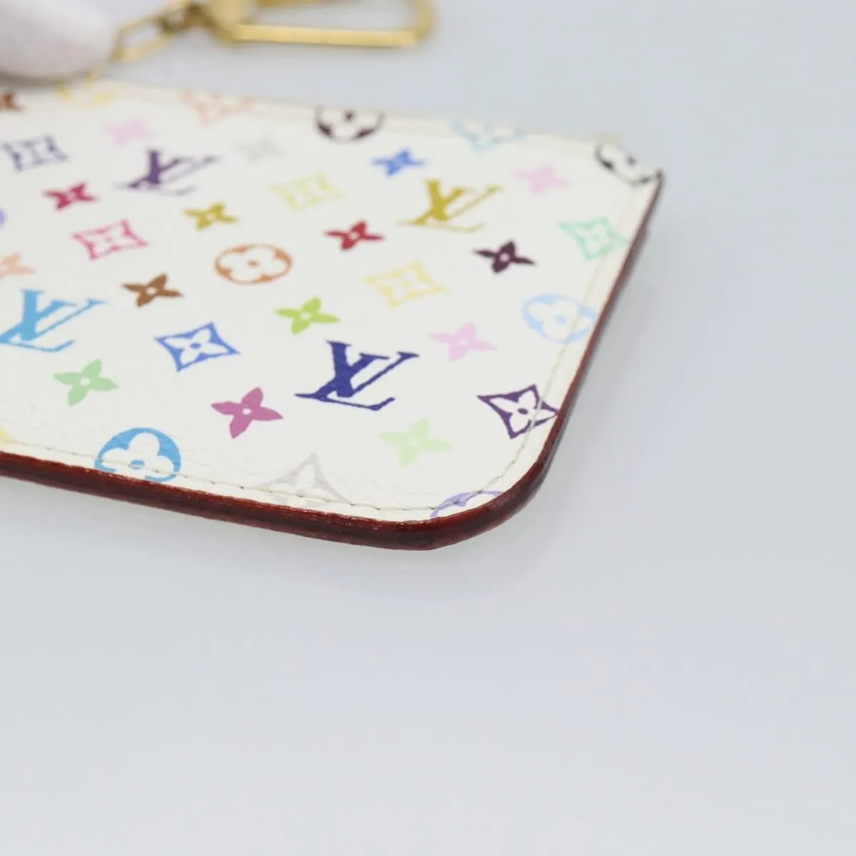 Louis Vuitton Key Pouch NM Monogram Multicolor, Multicolour, Canvas, Clutch