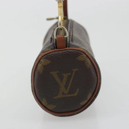 Louis Vuitton Papillon Pochette Monogram Canvas, Brown, Canvas, Clutch