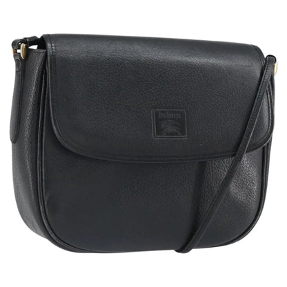 Burberry Vintage Leather, Black, Leather, Shoulder Bag