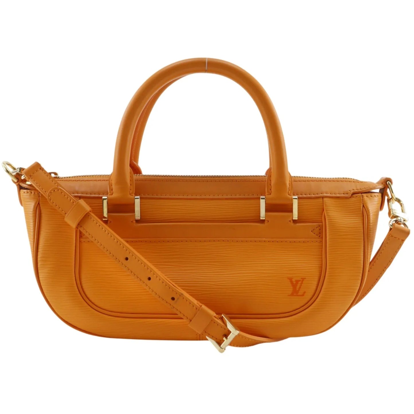 Louis Vuitton Dhanura Epi Leather, Orange, Leather, Handbag