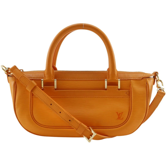 Louis Vuitton Dhanura Epi Leather, Orange, Leather, Handbag