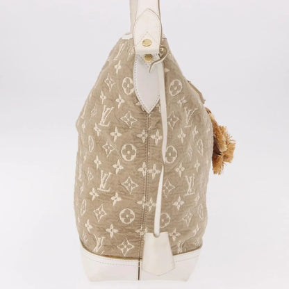 Louis Vuitton Besace Handbag Monogram Sabbia, Beige, Canvas, Shoulder Bag