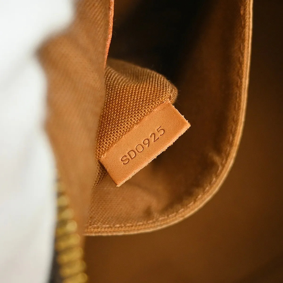Louis Vuitton Vintage Alma Monogram Canvas, Brown, Canvas, Handbag