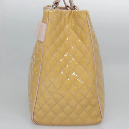 Salvatore Ferragamo Vala Patent leather, Beige, Patent Leather, Handbag