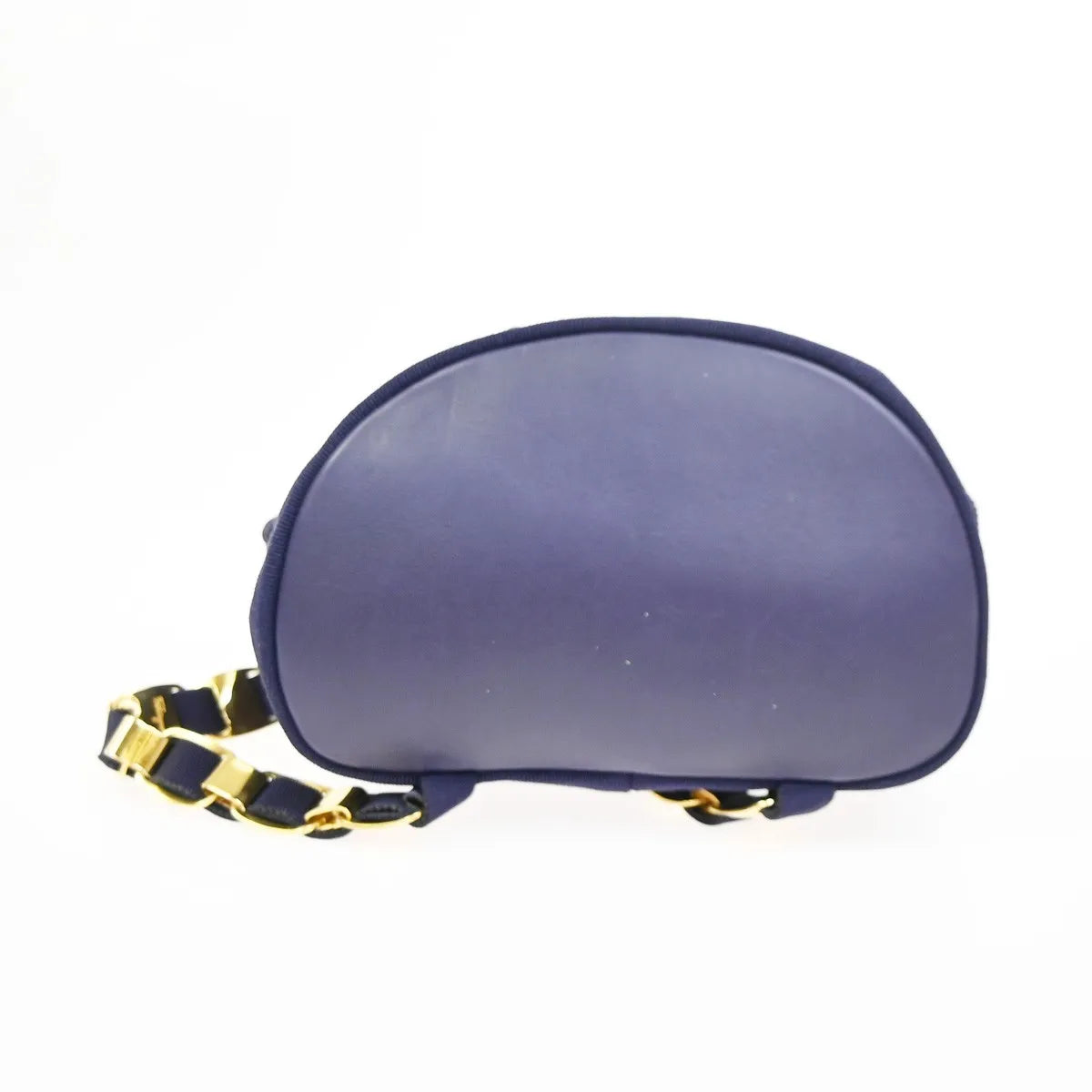 Salvatore Ferragamo Vara Chain Canvas, Purple, Canvas, Backpack