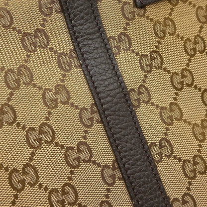 Gucci Convertible Boston Carry On Duffle GG Canvas, Beige, Canvas, Travel Bag