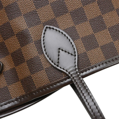 Louis Vuitton Neverfull Tote Damier, Brown, Canvas, Tote Bag