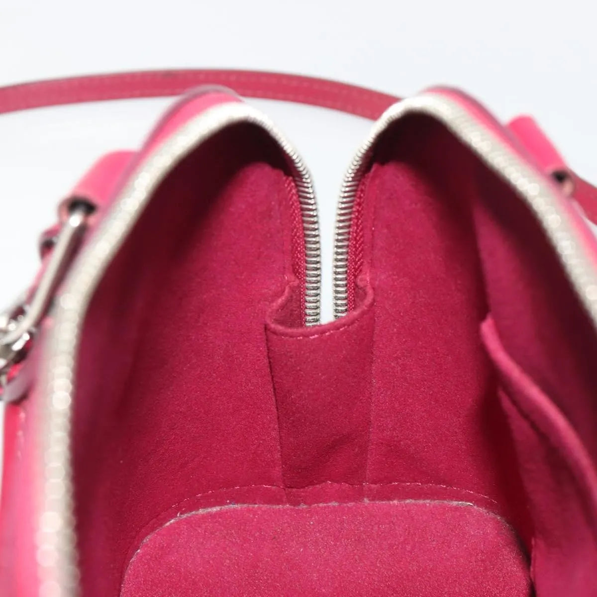 Louis Vuitton Alma Epi, Pink, Leather, Handbag