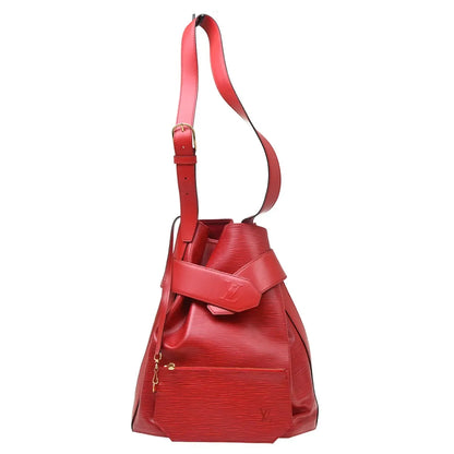 Louis Vuitton Vintage Sac d'Epaule Epi Leather, Red, Leather, Shoulder Bag
