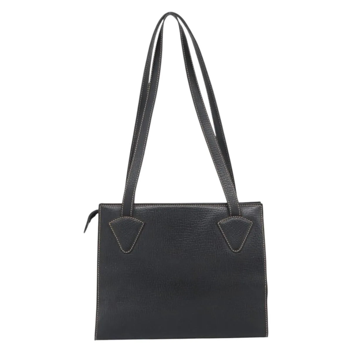 Loewe Vintage Leather, Black, Leather, Tote Bag