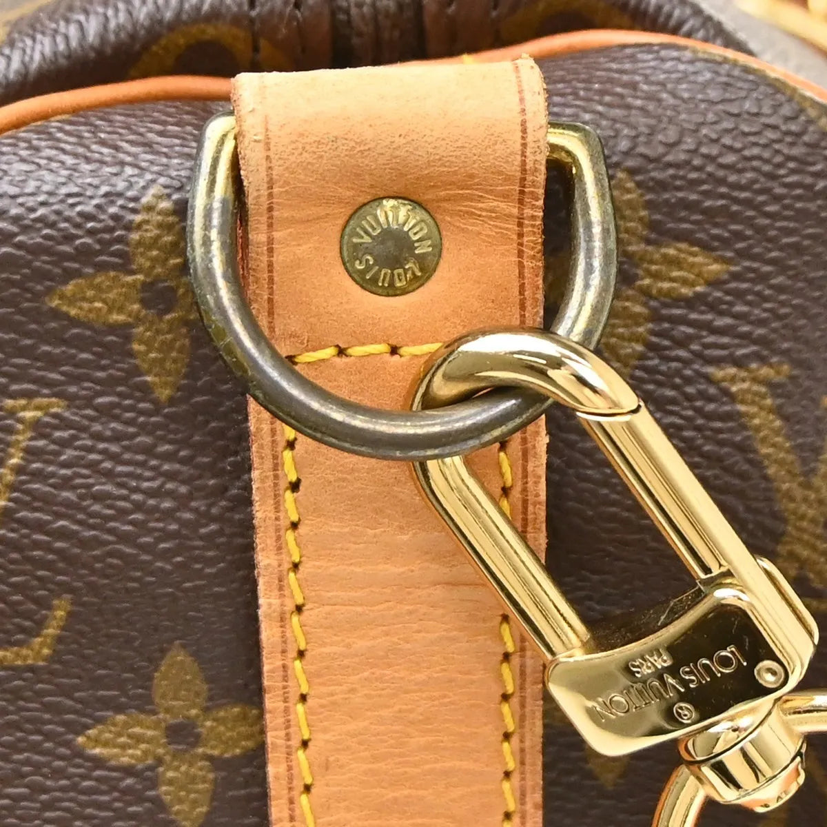 Louis Vuitton Keepall Bandouliere Monogram Canvas, Brown, Canvas, Travel Bag