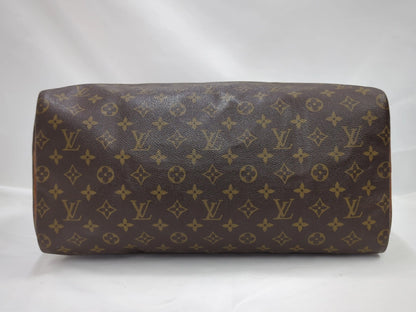 Louis Vuitton Speedy Monogram Canvas, Brown, Canvas, Handbag