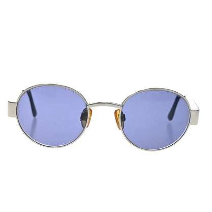 Chanel CHANEL Logo Sunglasses Eye Wear Plastic, Blue, Metal, Sunglasses