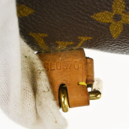 Louis Vuitton Sologne Monogram Canvas, Brown, Canvas, Shoulder Bag