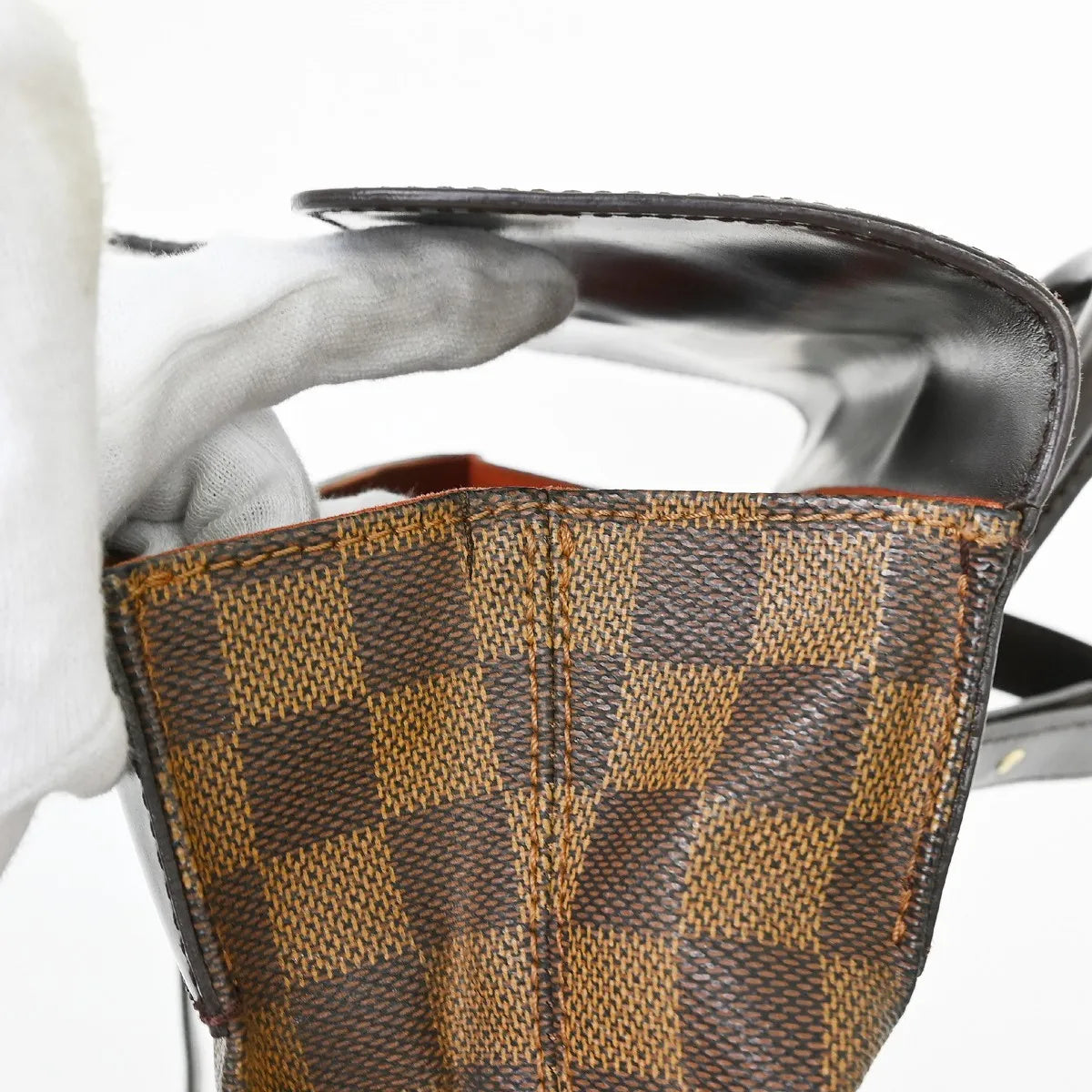 Louis Vuitton Soho Damier, Brown, Canvas, Backpack