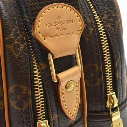 Louis Vuitton Reporter Monogram, Brown, Canvas, Shoulder Bag