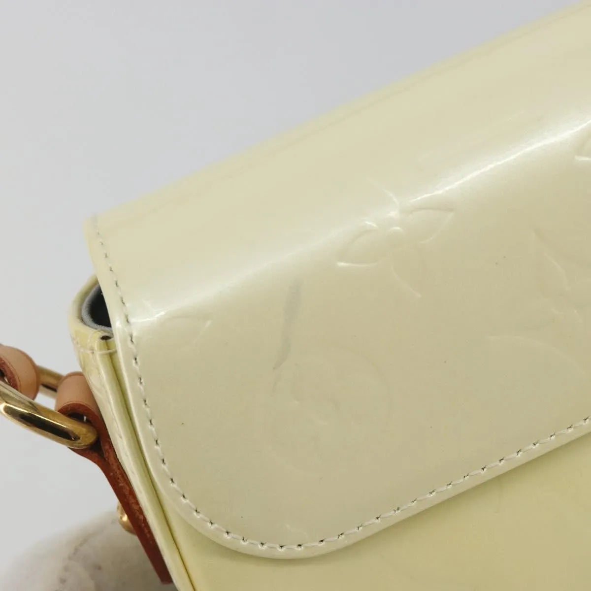 Louis Vuitton Malibu Street Monogram Patent leather, Beige, Patent Leather, Shoulder Bag