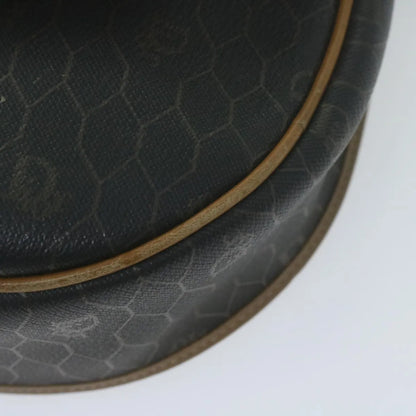 Christian Dior Vintage CD Flap Canvas, Black, Canvas, Shoulder Bag