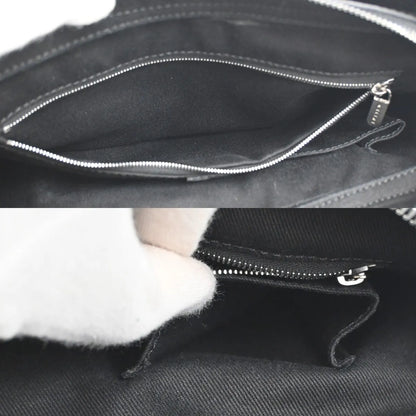 Celine C Macadam Suede, Black, Suede, Shoulder Bag