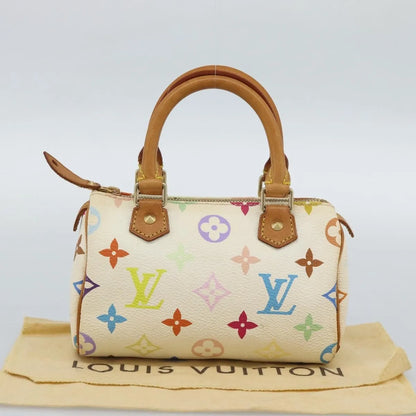 Louis Vuitton Speedy Mini HL Monogram Multicolor, White, Canvas, Handbag
