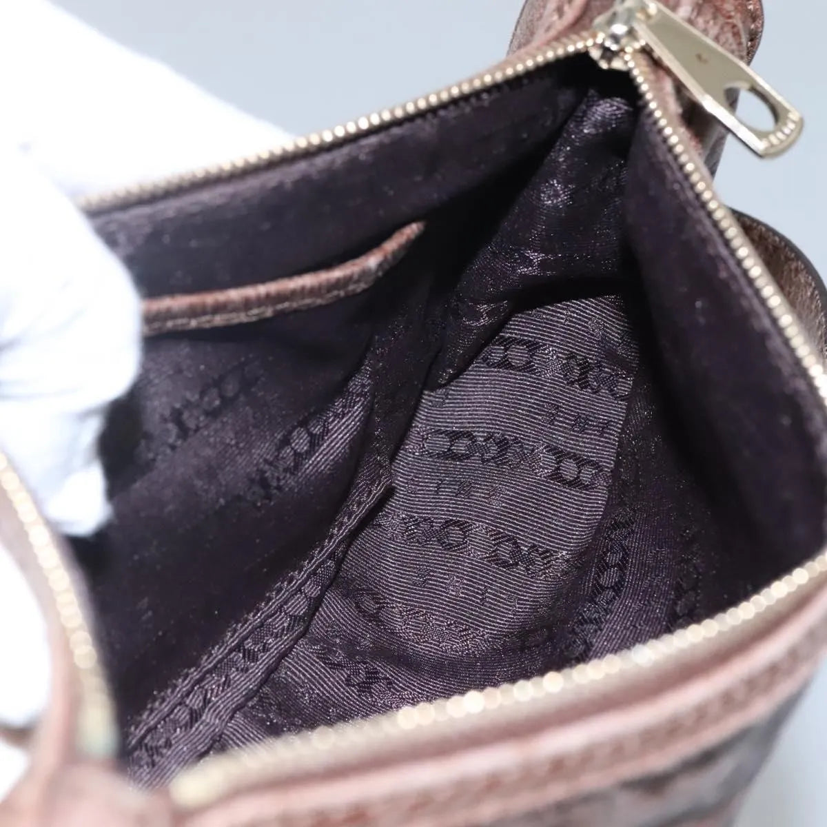 Celine Vintage Leather, Brown, Leather, Shoulder Bag