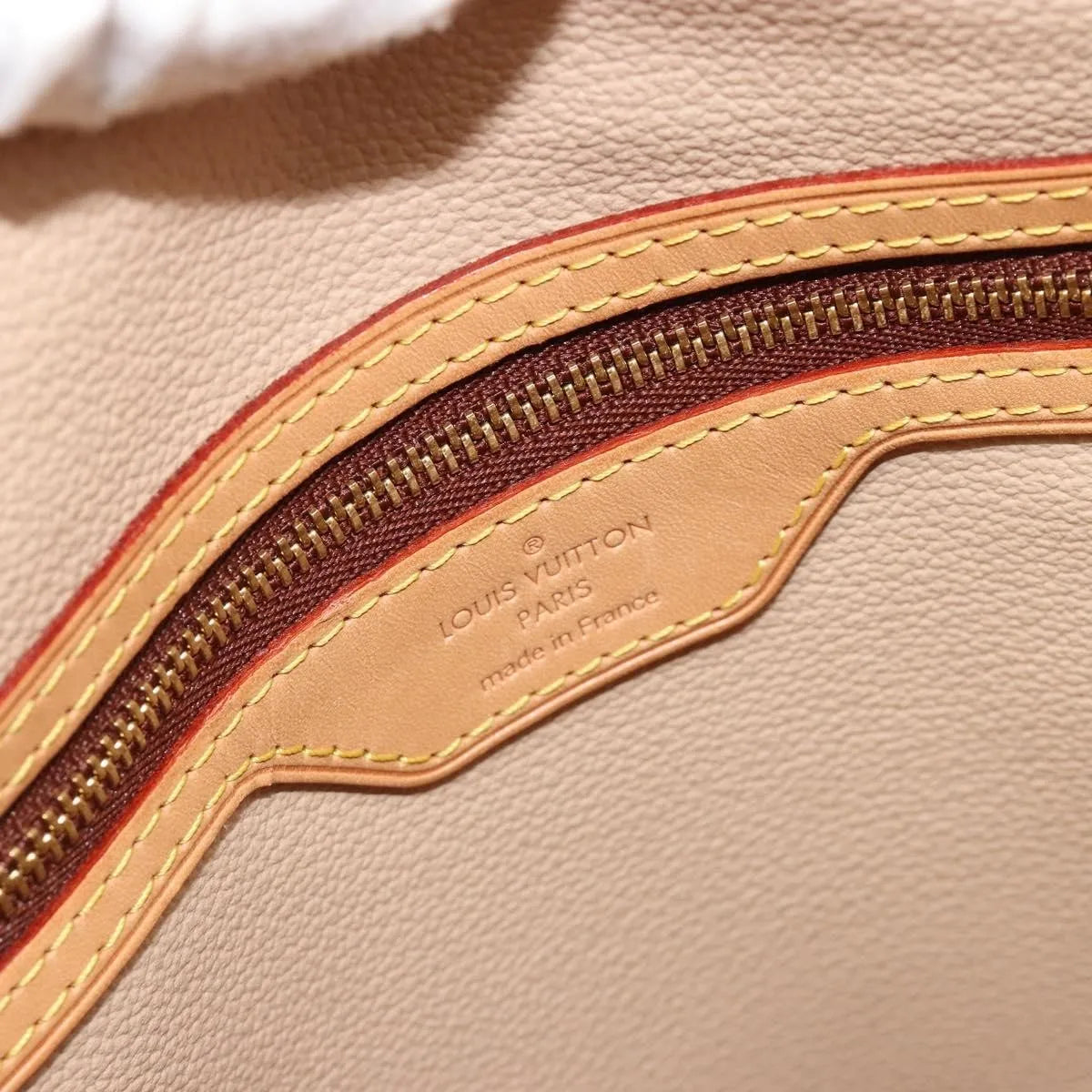 Louis Vuitton Bucket Monogram Canvas, Brown, Canvas, Tote Bag