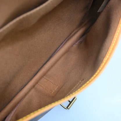 Louis Vuitton Saumur Monogram Canvas, Brown, Canvas, Shoulder Bag
