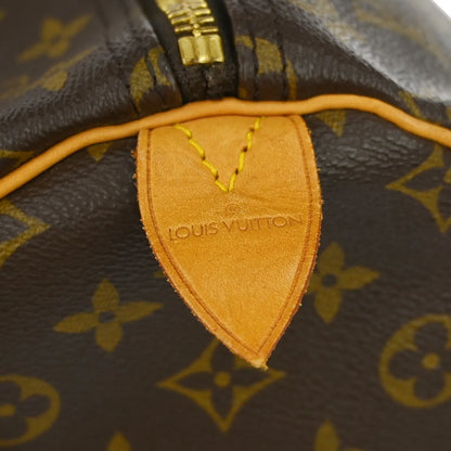Louis Vuitton Barrel Keepall Fleur Monogram Vernis, Brown, Canvas, Handbag