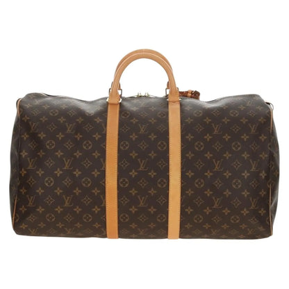 Louis Vuitton Keepall Monogram Canvas, Brown, Canvas, Travel Bag
