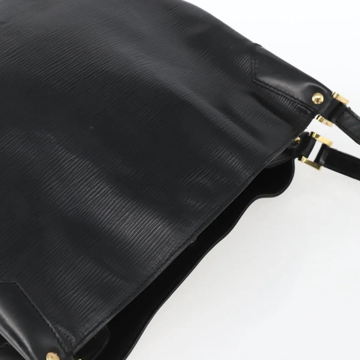 Louis Vuitton Mandara Epi Leather, Black, Leather, Shoulder Bag