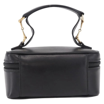 Gucci Horsebit Vanity leather, Black, Leather, Toiletry Case