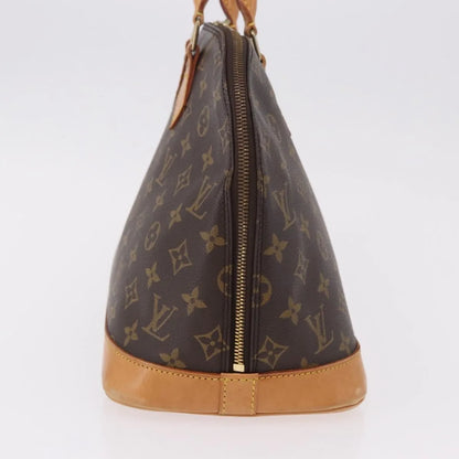 Louis Vuitton Vintage Alma Monogram Canvas, Brown, Canvas, Handbag