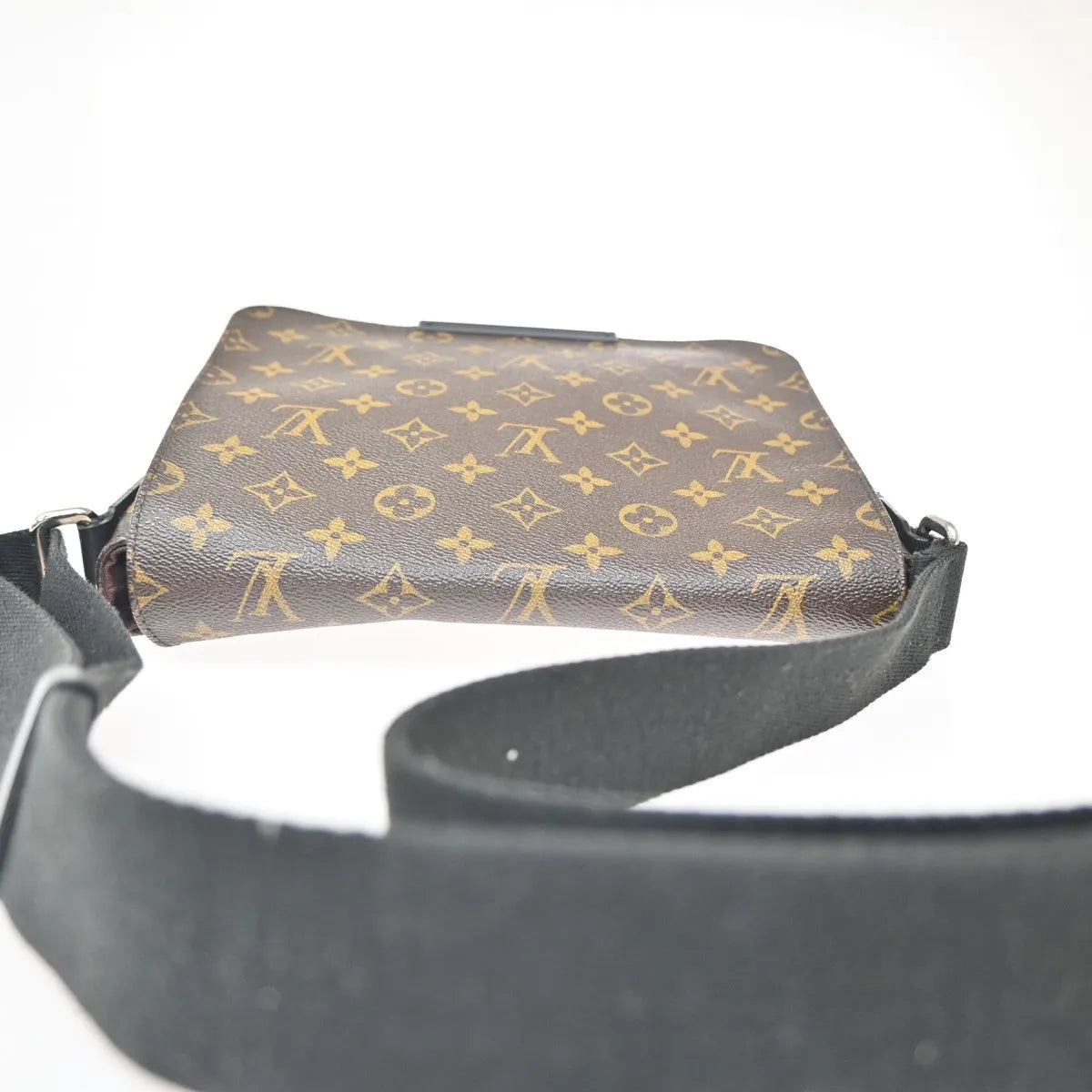 Louis Vuitton District Messenger Macassar Monogram Canvas, Brown, Canvas, Shoulder Bag