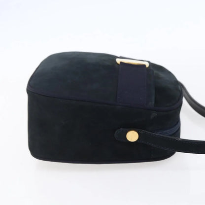 Salvatore Ferragamo Vala Leather, Navy, Leather, Shoulder Bag