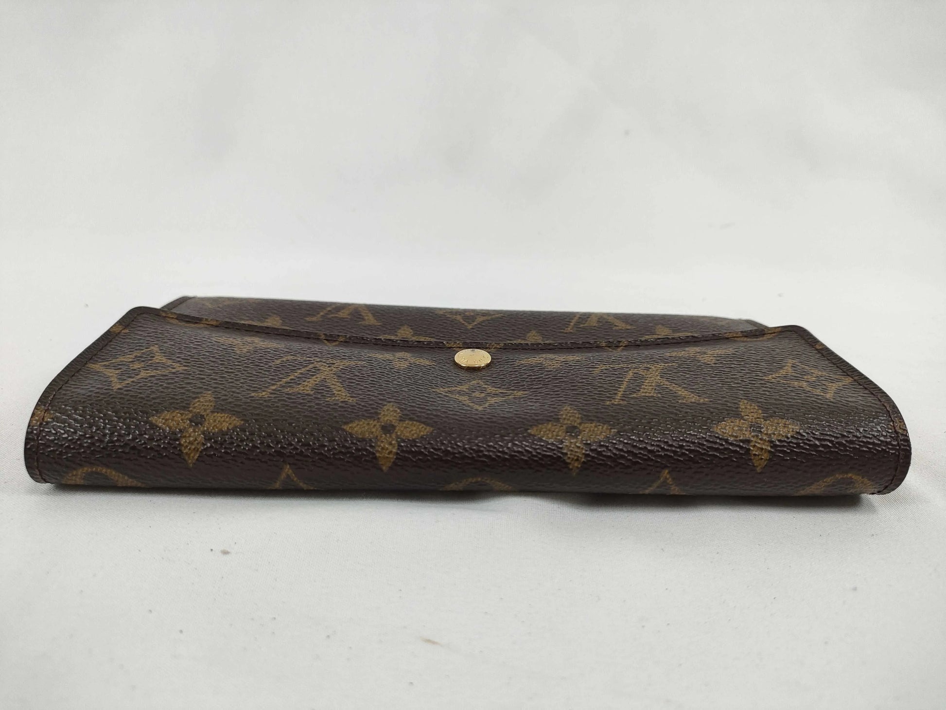 Louis Vuitton Zippy Canvas, Brown, Canvas, Wallet