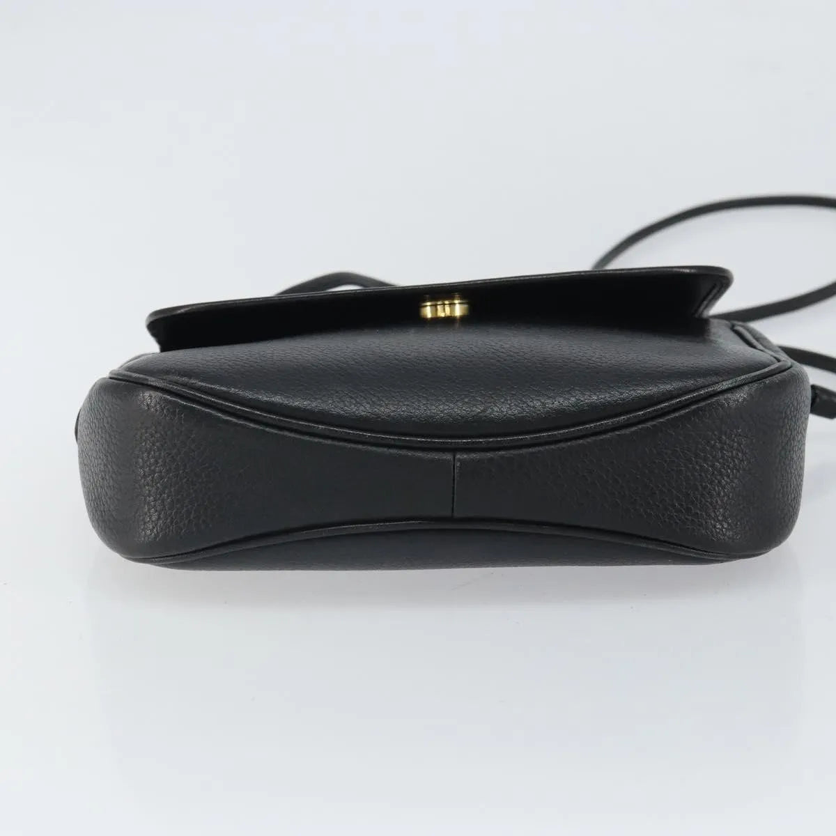 Burberry Vintage Leather, Black, Leather, Shoulder Bag